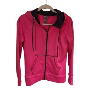 Champion Semi Fitted Hot Pink Hoodie Size SP Small Petite